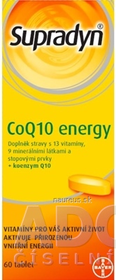 Levně Delpharm Gaillard Supradyn CoQ10 Energy tbl 1x60 ks 60 ks