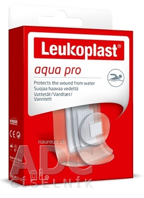 Levně BSN Medical GmbH Leukoplast AQUA PRO náplast na rány, voděodolná, 3 velikosti, (inov.2020 / 2021) 1x20 ks