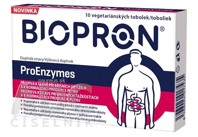 Levně WALMARK, a.s. BIOPRON ProEnzymes cps 1x10 ks 10 ks