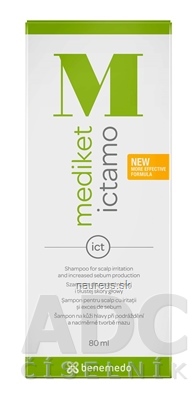 Benemedo GmbH Mediket Ictamo šampon 1x80 ml 80 ml