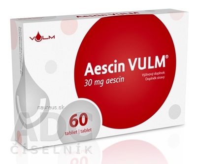 Levně VULM s.r.o. Aescin VULM 30 mg tbl flm 1x60 ks 60 ks