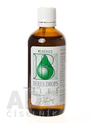 Levně Béres Pharmaceuticals Ltd. Béres Drops Plus gtt 1x100 ml 100 ml