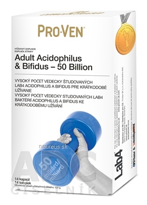 Levně Cultech Limited PRO-VEN Adult Acidophilus &amp; Bifidus - 50 Billion cps 1x14 ks