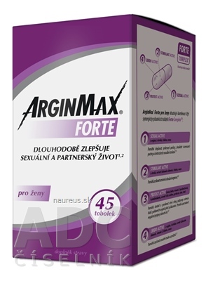 Levně Simply You Pharmaceuticals a.s. ArginMax FORTE pro ženy cps 1x45 ks 45 ks