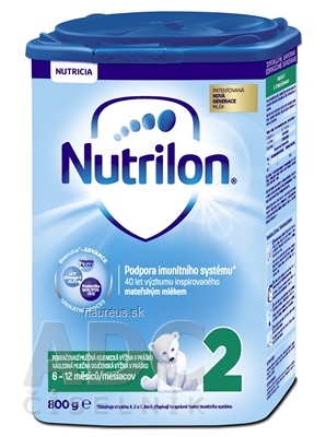 Levně Nutricia a.s. Nutrilon 2 pokračovací mléčná kojenecká výživa v prášku (6-12 měsíců) (inov.2018) 1x800 g 800 g