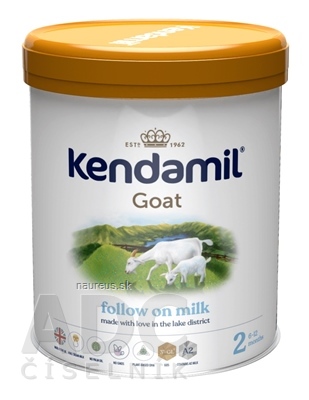 Levně Kendal Nutricare KENDAMIL Kozí mléko 2 následná mléčná výživa s DHA (od ukonč. 6. měsíce) 1x800 g