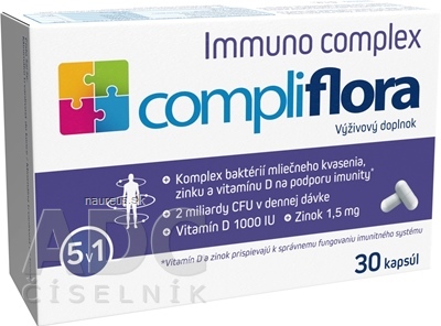 Pamex Pharmaceuticals GmbH compliflora Immuno complex cps 1x30 ks 