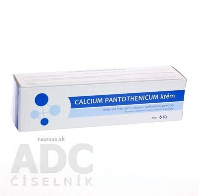 Levně FIX - výroba zdravotníckych potrieb, s.r.o. FIX CALCIUM pantothenicum krém 1x30 g 30 g