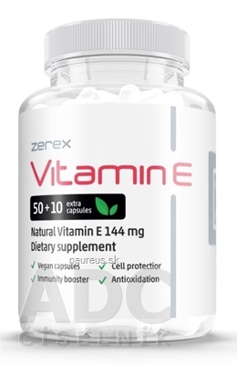 Levně Active life Inv. s.r.o. Zerex Vitamin E cps 1x60 ks