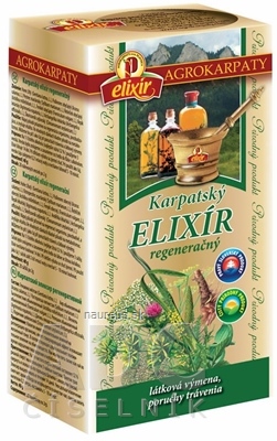 Levně AGROKARPATY, s.r.o. Plavnica AGROKARPATY Karpatský ELIXÍR čaj regenerační, 20x2 g (40 g) 20 x 2 g