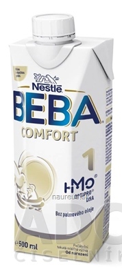 Levně Nestlé ESPAŇA, S.A. BEBA COMFORT 1 HM-O tekutá počáteční mléčná výživa (od narození) 1x500 ml 500ml