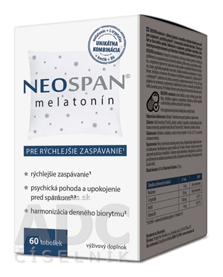 Levně Simply You Slovakia s.r.o. NEOSPAN melatonin cps 1x60 ks