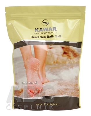 Levně El-Maydan Co. Kawar SŮL Z MRTVÉHO MOŘE koupelová sůl 1x600 g 600 g