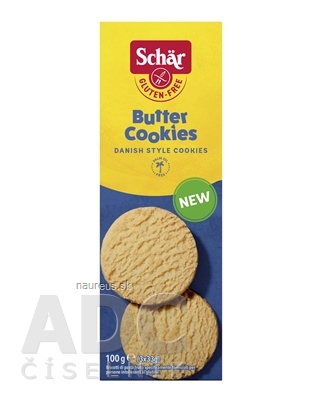 Levně Dr. Schär AG Schär BUTTER COOKIES sušenky bez lepku 1x100 g