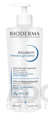 Levně LABORATOIRE BIODERMA BIODERMA Atoderm Intensive gel-creme 1x500 ml 500ml