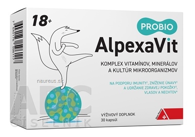 Levně Global Pharma CM Sp. z o.o. AlpexaVit PROBIO 18+ cps 1x30 ks