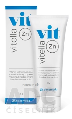 Benemedo GmbH Vitella Zn vitamínová mast se zinkem 1x75 g 75 g