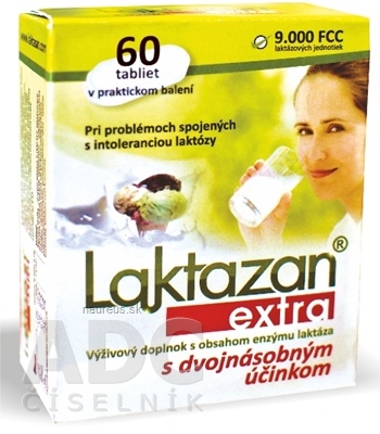 Levně Guardian Drug Company LAKTAZAN extra tbl 9000 FCC 1x60 ks 60 ks