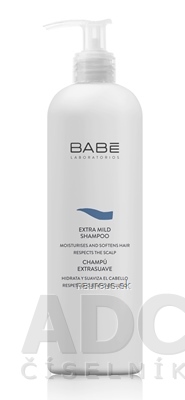 Levně BABÉ LABORATORIOS Babe VLASY Extra jemný šampon (Extra Mild Shampoo) 1x500 ml 500 ml