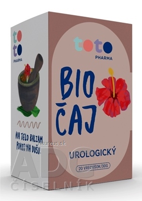 Levně TOTO Pharma s.r.o. TOTO BIO ČAJ urologických bylinná směs, sáčky 20x1,5g (30 g)
