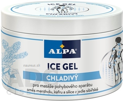 Levně ALPA, a.s. ALPA ICE GEL chladivý masážní 1x250 ml 250ml