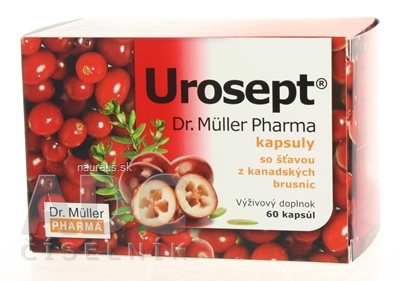 Levně Dr. Müller Pharma s.r.o. Dr. Müller Urosept tobolky cps (se šťávou z brusinek) 1x60 ks