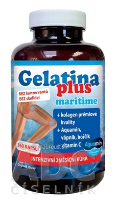 Levně TEREZIA COMPANY s.r.o. TEREZIA Gelatina Plus maritime cps 1x360 ks