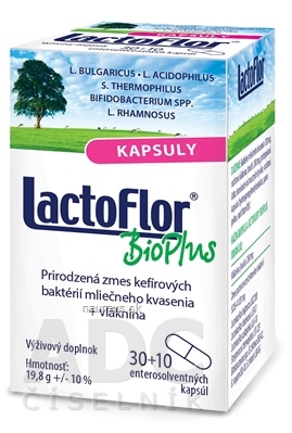 Levně KENDY Nutraceuticals LactoFlor BioPlus cps 30 + 10 (33% zdarma) (40 ks)