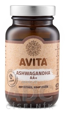 Levně AVITA INTERNATIONAL, a. s. AVITA Ashwagandha AA + cps 1x60 ks