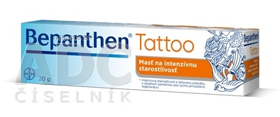 Levně GP Grenzach Produktions GmbH Bepanthen Tattoo mast na tetovaná pokožku 1x30 g 30g