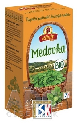 Levně AGROKARPATY, s.r.o. Plavnica AGROKARPATY BIO Meduňka bylinný čaj, čistý přír. produkt, 20x2 g (40 g)