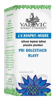 Levně VALOVIČ, s.r.o. JV KAPKY - migrují bylinný komplex 1x50 ml 50 ml