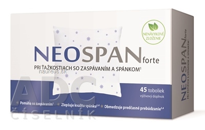 Levně Simply You Pharmaceuticals a.s. NEOSPAN forte cps 1x45 ks 45 ks