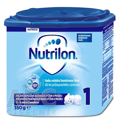 Levně Nutricia a.s. Nutrilon 1 počáteční mléčná kojenecká výživa v prášku (0-6 měsíců) (inov.2018) 1x350 g 350 g