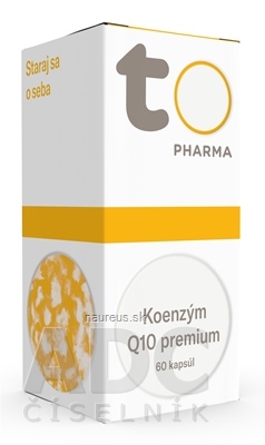 Levně TOTO Pharma s.r.o. TOTO KOENZÝM Q10 Premium cps 1x60 ks