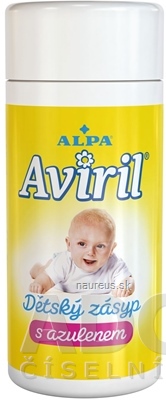 Levně ALPA, a.s. AVIRIL dětský zásyp S azulen sypačka 1x100 g 100 g