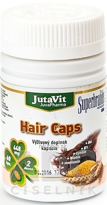 Levně JuvaPharma Kft. JutaVit Hair Caps cps 1x60 ks