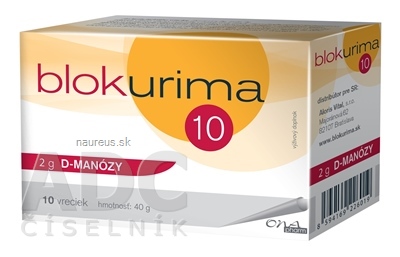 Levně Biomedica, spol. s r.o. Blokurima 2 g D-manosa sáčky (40 g) 1x10 ks 10 ks