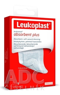 Levně BSN Medical GmbH Leukoplast LEUKOMED absorpční náplast na rány, 5x7,2 cm, 1x5 ks