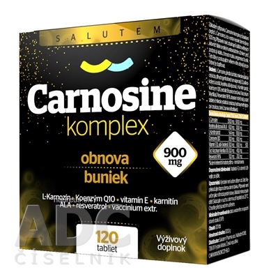 Levně Salutem Pharma s.r.o. Carnosine komplex 900 mg SALUTEM tbl 1x120 ks
