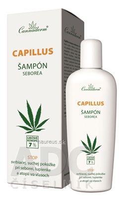 Levně Simply You Pharmaceuticals a.s. Cannaderm Capillus šampon seborea 1x150 ml 150 ml