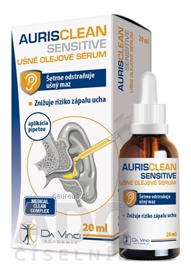 Levně Simply You Pharmaceuticals a.s. AurisClean Sensitive ušní olejové sérum 1x20 ml