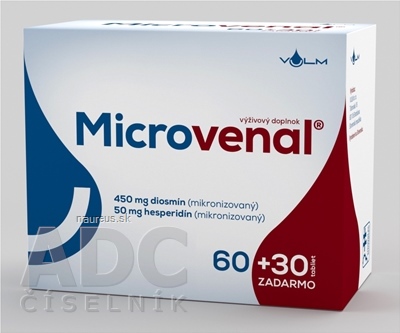 Levně VULM s.r.o. VULM Microvenal tbl flm 60 + 30 zdarma (90 ks) 90 ks