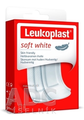 Levně BSN Medical GmbH Leukoplast SOFT WHITE náplast na rány, 2 velikosti, 1x20 ks