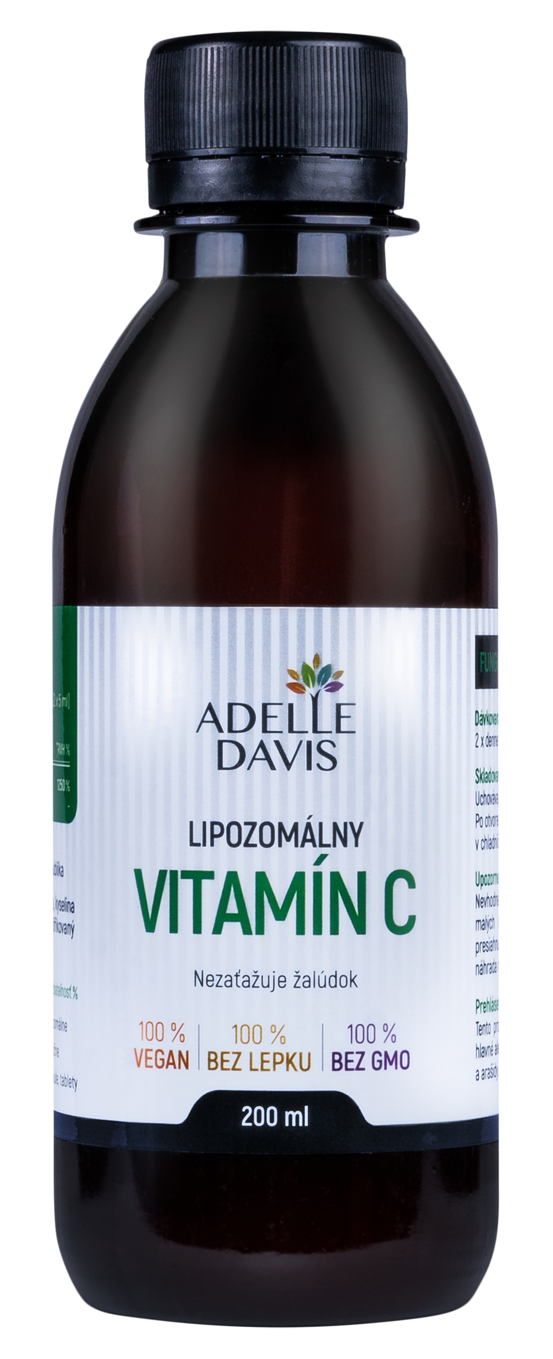Adelle Davis - Lipozomální vitamín C, 200 ml