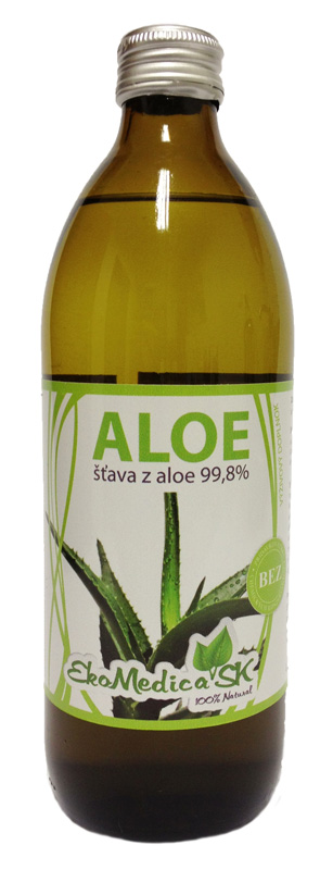 Levně EkoMedica Šťáva Aloe 99,8% - 500 ml 500 ml