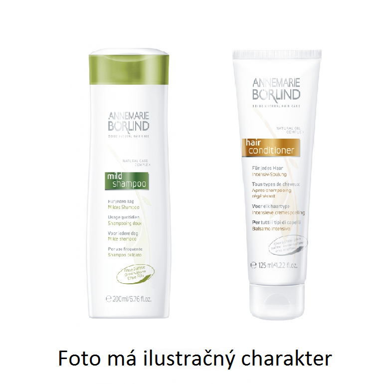 Annemarie Börlind Šampon pro denní používání + vlasový kondicionér - VZOREK 2 x 8 ml