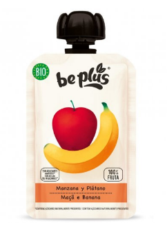 Levně BePlus BIO Kapsička Jablko a banán 100 g