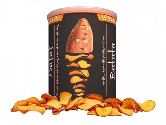 Levně Verdure Zeleninové chipsy - Batat 60 g