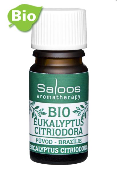 Levně Saloos Esenciálny olej BIO eukalyptus citriodora 10 ml 10 ml